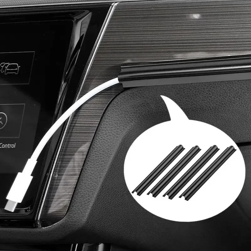 Car Cable Organizer Kit 4 Piece Universal Wire Sleeves 0