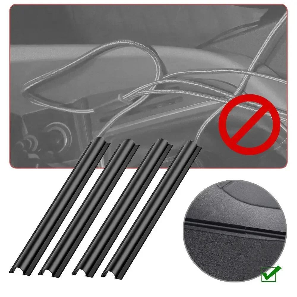 Car Cable Organizer Kit 4 Piece Universal Wire Sleeves 1