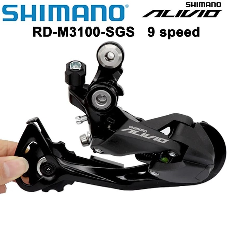 Shimano Alivio M3100 9 Speed Rear Derailleur 3