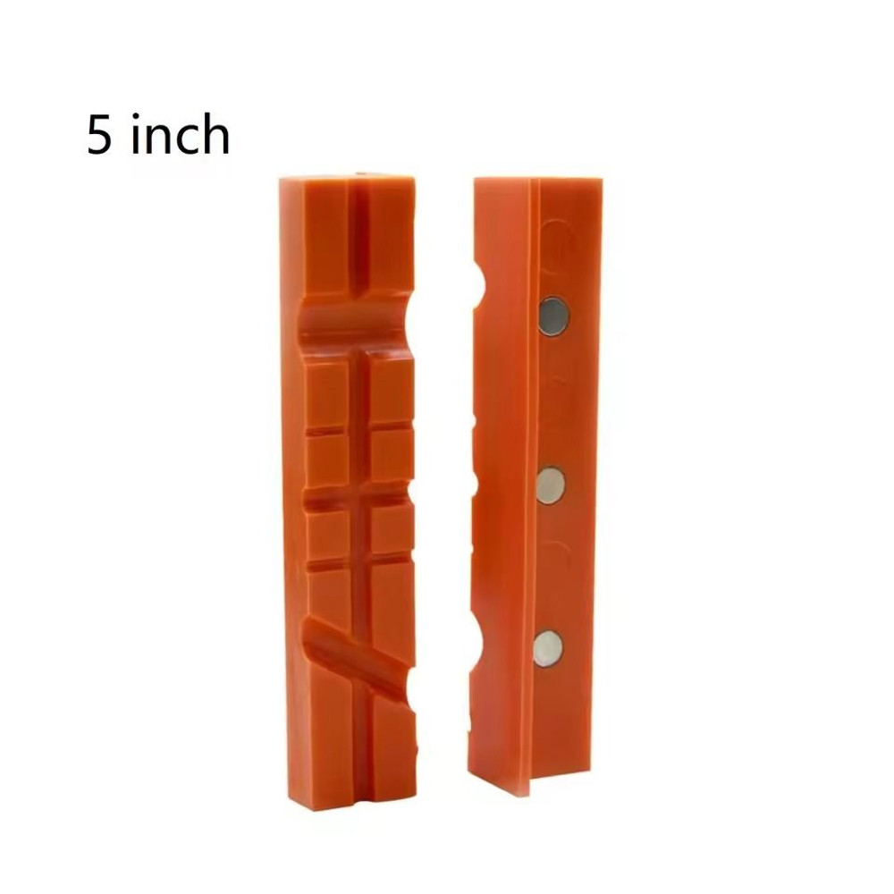 Magnetic Soft Pad Jaw Rubber Set For Metal Vise 4 5 6 Inch 10