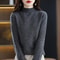100 Percent Pure Wool Half Neck Pullover Autumn Winter Cashmere Sweater 9