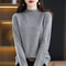 100 Percent Pure Wool Half Neck Pullover Autumn Winter Cashmere Sweater 12