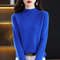 100 Percent Pure Wool Half Neck Pullover Autumn Winter Cashmere Sweater 13