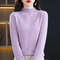 100 Percent Pure Wool Half Neck Pullover Autumn Winter Cashmere Sweater 14