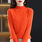 100 Percent Pure Wool Half Neck Pullover Autumn Winter Cashmere Sweater 18