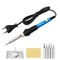 Digital Display Adjustable Soldering Iron 60W 80W 110W Kit 7