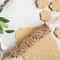 Flower Leaf Strawberry Deep Engraved Wooden Rolling Pin For Decorative Cookie Baking 4