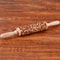 Flower Leaf Strawberry Deep Engraved Wooden Rolling Pin For Decorative Cookie Baking 7