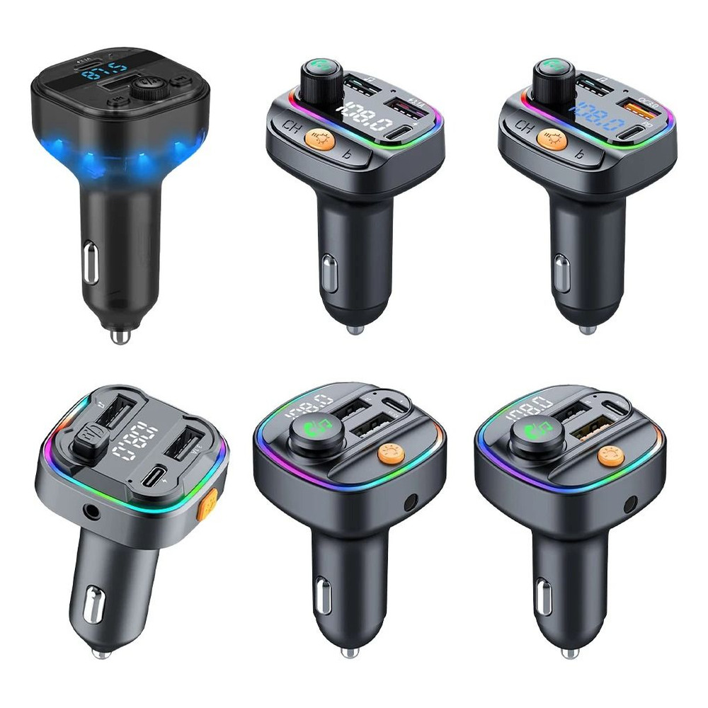 FM12B Bluetooth Car MP3 Player With LCD Display And FM Transmitter 2