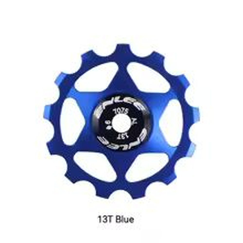 Aluminum Alloy Bicycle Guide Wheel Pulley With Ceramic Bearing For MTB Derailleu 14