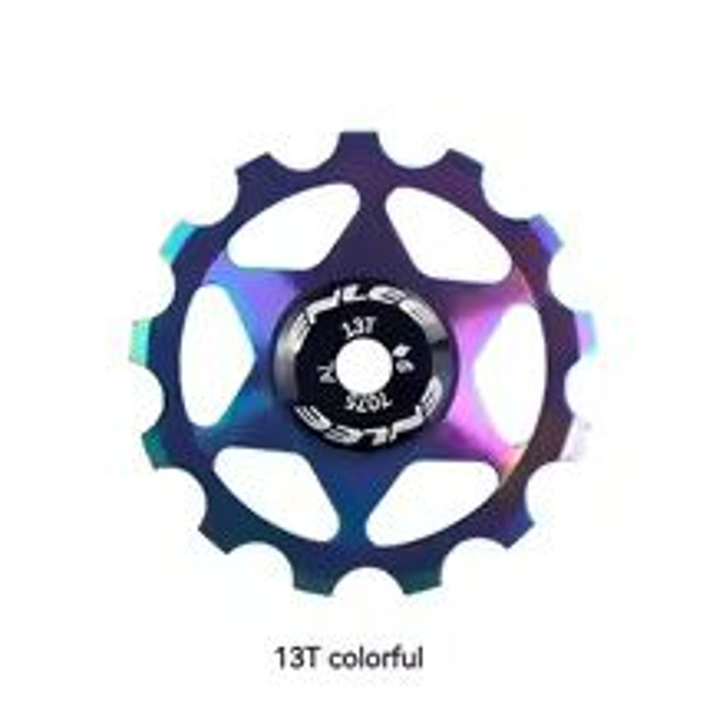 Aluminum Alloy Bicycle Guide Wheel Pulley With Ceramic Bearing For MTB Derailleu 5