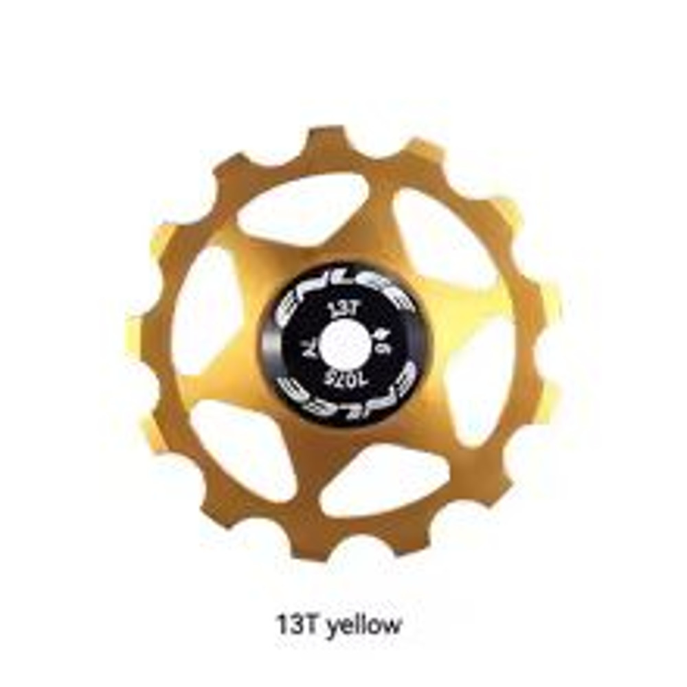 Aluminum Alloy Bicycle Guide Wheel Pulley With Ceramic Bearing For MTB Derailleu 6