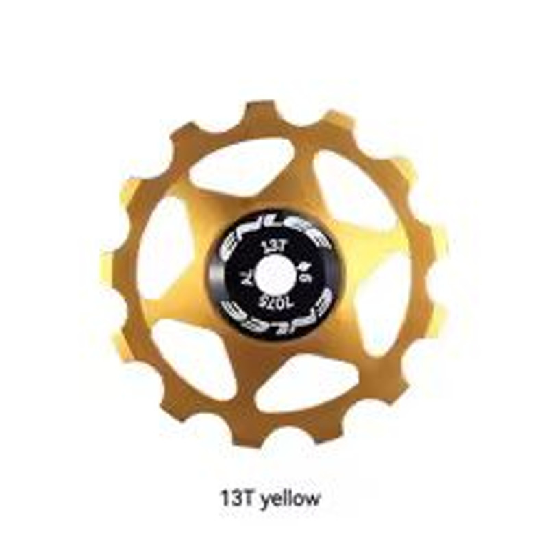 Aluminum Alloy Bicycle Guide Wheel Pulley With Ceramic Bearing For MTB Derailleu 6