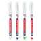 Deep Hole Long Nib Marking Pens For Metal Wood And Multi Surface DIY Use 4 Pack Waterproof Fine Tip 12