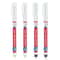 Deep Hole Long Nib Marking Pens For Metal Wood And Multi Surface DIY Use 4 Pack Waterproof Fine Tip 15