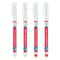 Deep Hole Long Nib Marking Pens For Metal Wood And Multi Surface DIY Use 4 Pack Waterproof Fine Tip 16