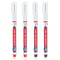 Deep Hole Long Nib Marking Pens For Metal Wood And Multi Surface DIY Use 4 Pack Waterproof Fine Tip 20