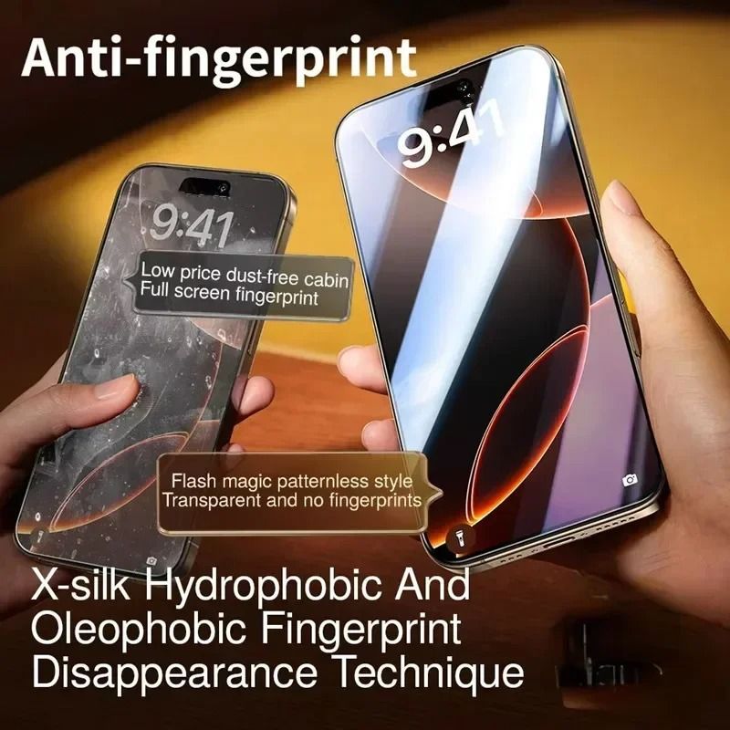 Anti Spy Privacy Screen Protector Glass For IPhone 11 12 13 14 15 16 Pro Max Plus And Mini 5 Pack 2