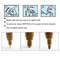 Mirror Marker Pen Set DIY Reflective Paint Pens For Car Art Craft 5