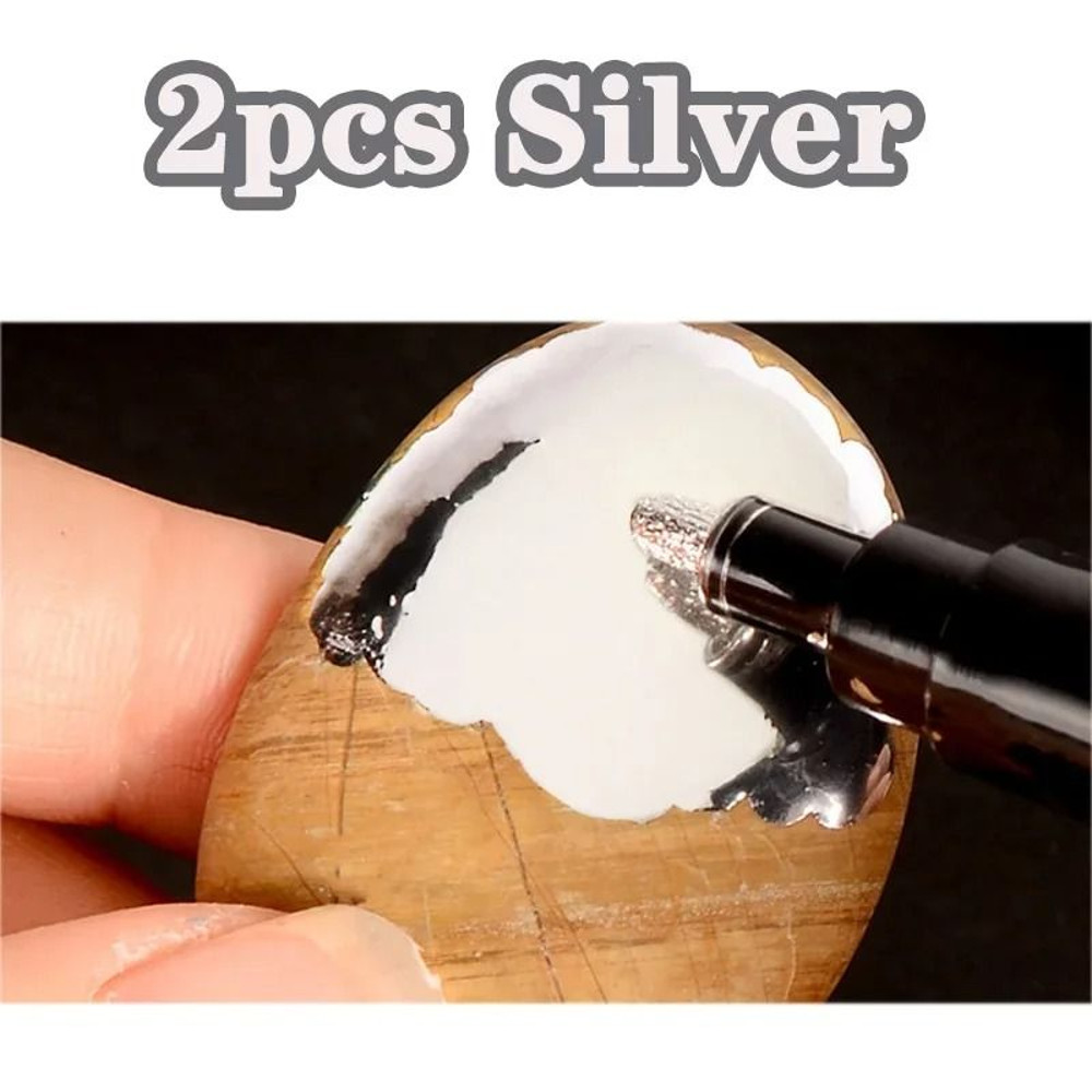 Mirror Marker Pen Set DIY Reflective Paint Pens For Car Art Craft 8