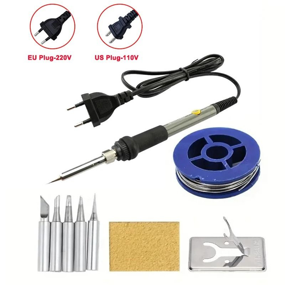Adjustable Temperature 60W Electric Soldering Iron 0