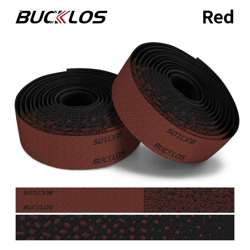 Bucklos Bicycle Handlebar Tape PU EVA Shock Absorption Grip Wrap 9