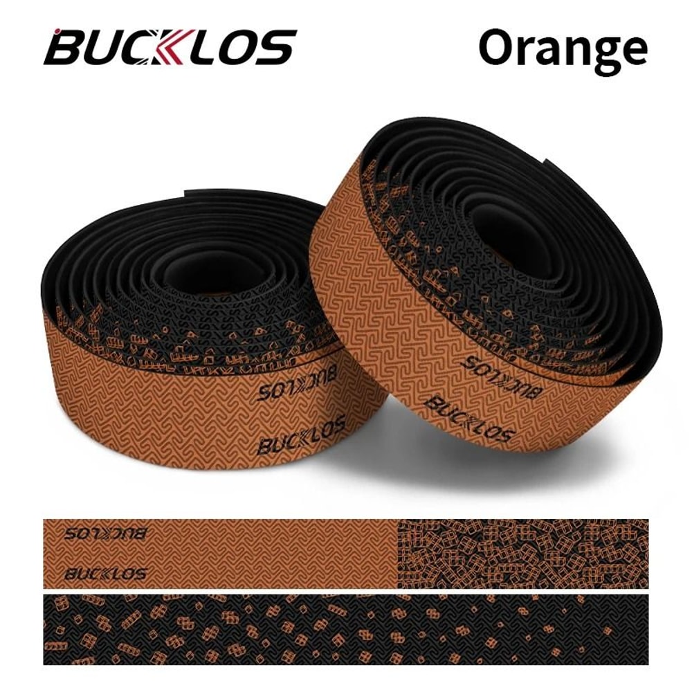 Bucklos Bicycle Handlebar Tape PU EVA Shock Absorption Grip Wrap 10