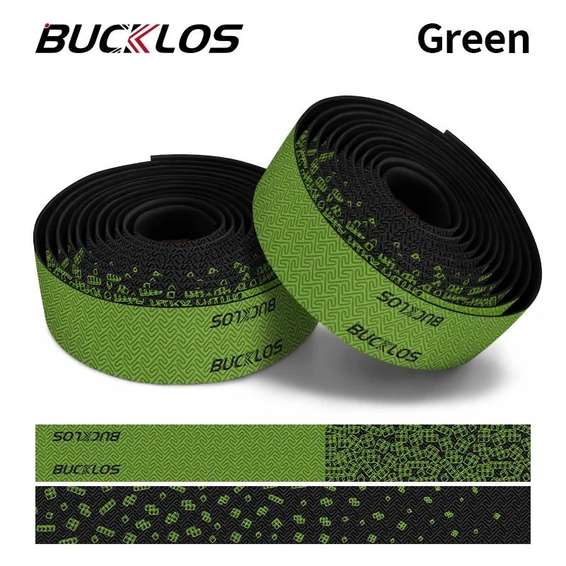 Bucklos Bicycle Handlebar Tape PU EVA Shock Absorption Grip Wrap 11