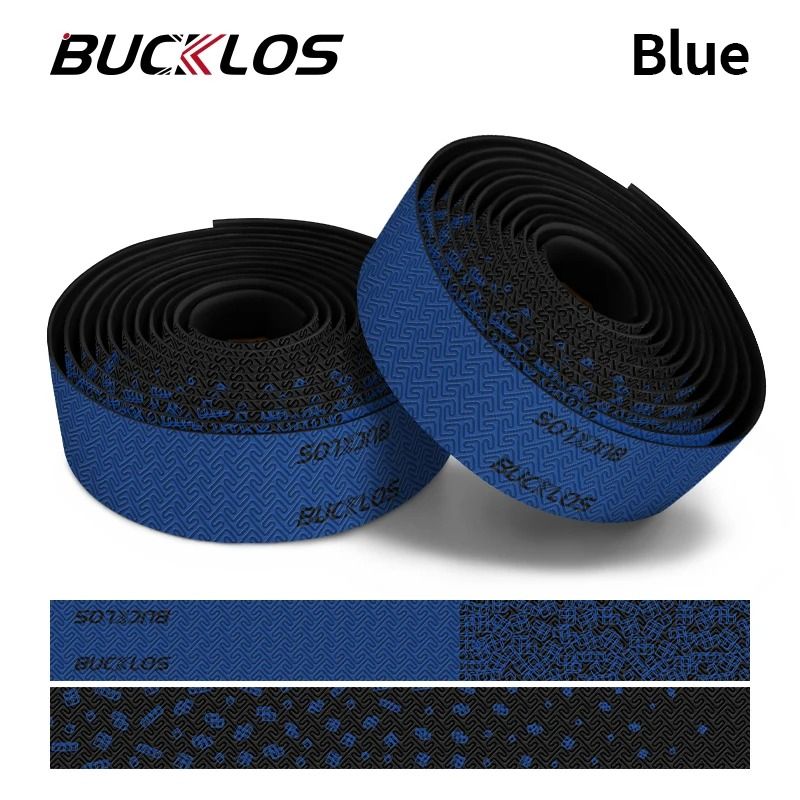 Bucklos Bicycle Handlebar Tape PU EVA Shock Absorption Grip Wrap 13