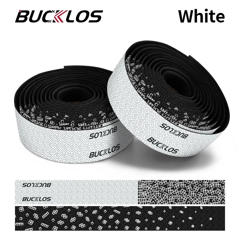 Bucklos Bicycle Handlebar Tape PU EVA Shock Absorption Grip Wrap 7