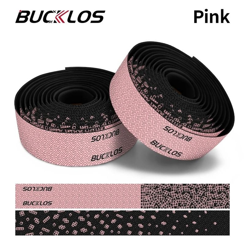 Bucklos Bicycle Handlebar Tape PU EVA Shock Absorption Grip Wrap 8