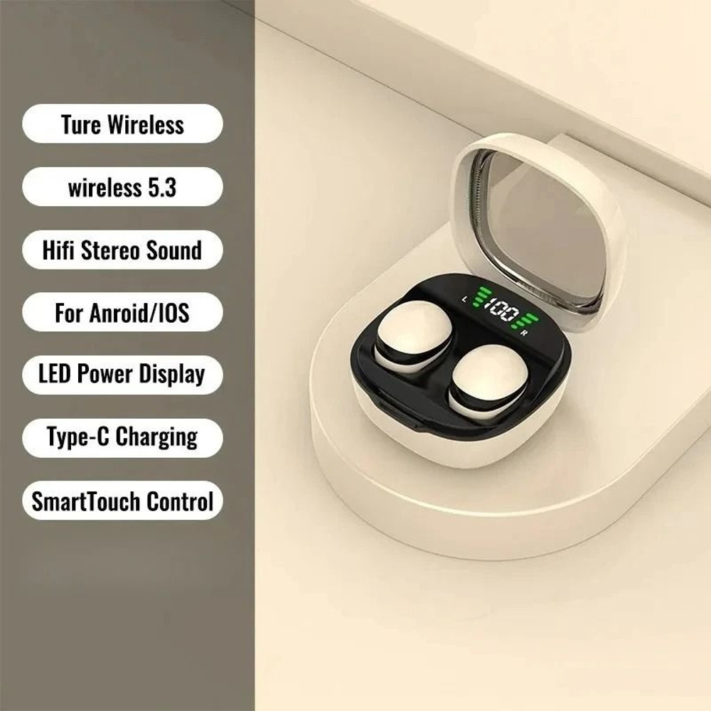 Mini Wireless Bluetooth Headset With HD Sound And Invisible In Ear Design 8