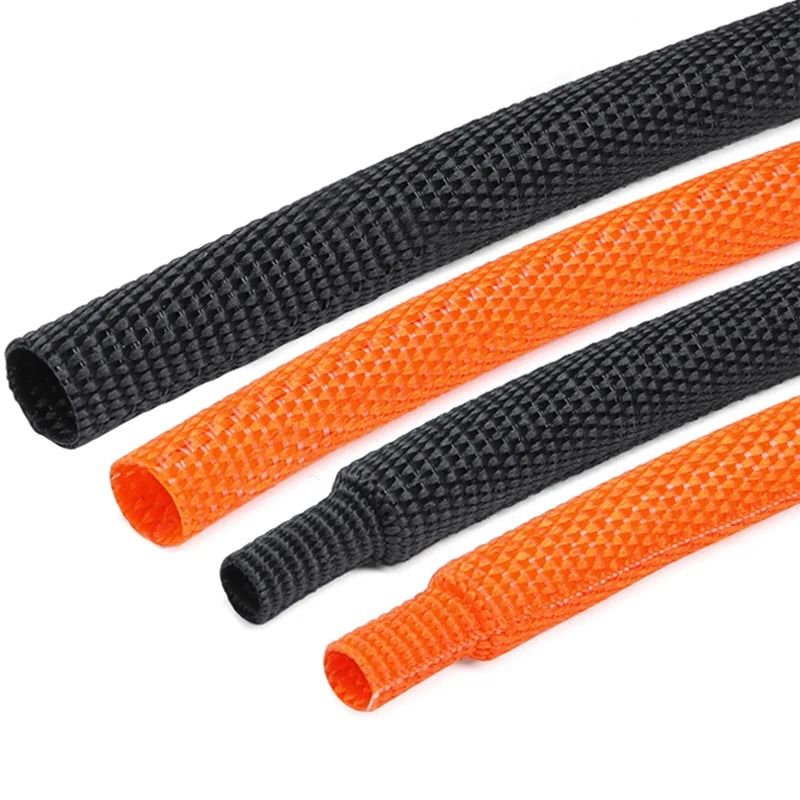 Heat Shrink Braided Cable Sleeve For Wire Insulation And Protection In Automotive And Electrical Ap 4