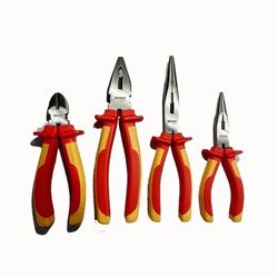 1000v insulated electrician pliers set for high voltage work
