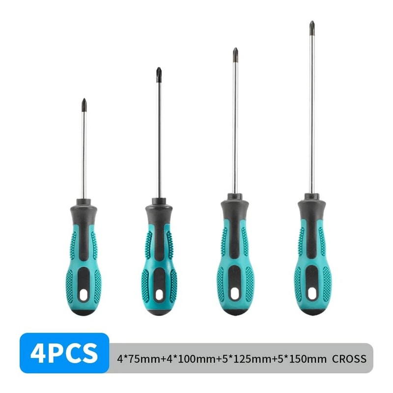 4PCS Multipurpose Insulated Screwdriver Set For Electrician Use 7