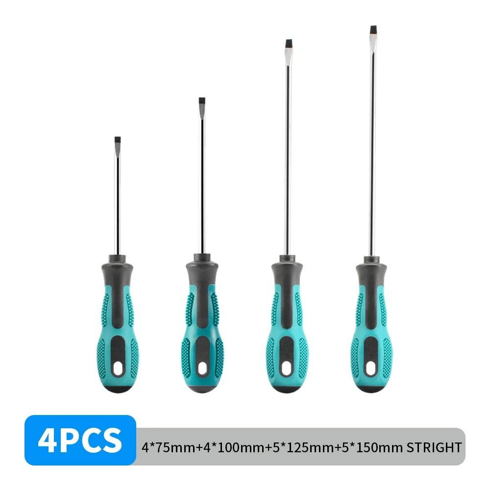 4PCS Multipurpose Insulated Screwdriver Set For Electrician Use 8