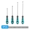 4PCS Multipurpose Insulated Screwdriver Set For Electrician Use 8