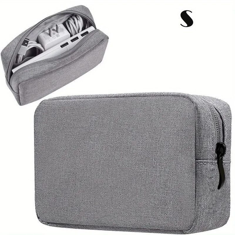 Storage Bag Organizer For Cables Power Bank And Small Electronics Travel Case 6