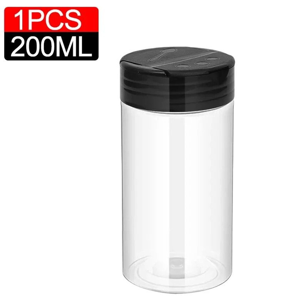 Clear Plastic Spice Bottle Set For Salt And Pepper 14