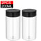 Clear Plastic Spice Bottle Set For Salt And Pepper 15