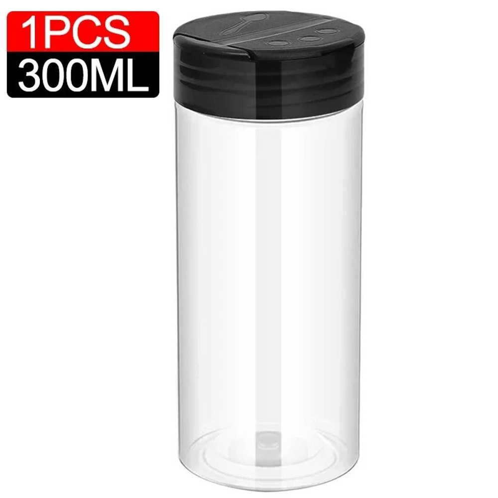Clear Plastic Spice Bottle Set For Salt And Pepper 22