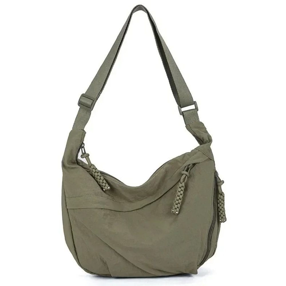 Womens Soft Cloth Shoulder Crossbody Bag 9