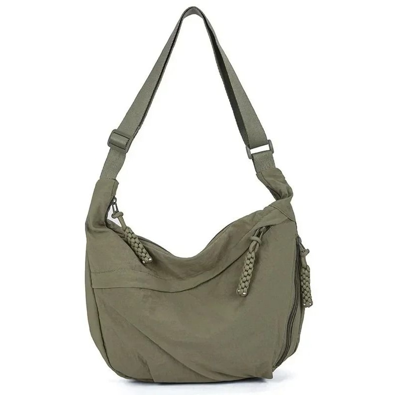 Womens Soft Cloth Shoulder Crossbody Bag 9