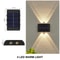 Outdoor Solar Wall Lamp Waterproof Up And Down Light 9
