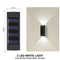Outdoor Solar Wall Lamp Waterproof Up And Down Light 6