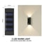 Outdoor Solar Wall Lamp Waterproof Up And Down Light 7