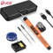 Cordless USB Digital Soldering Iron Adjustable Temperature 300 To 450 Degrees 0
