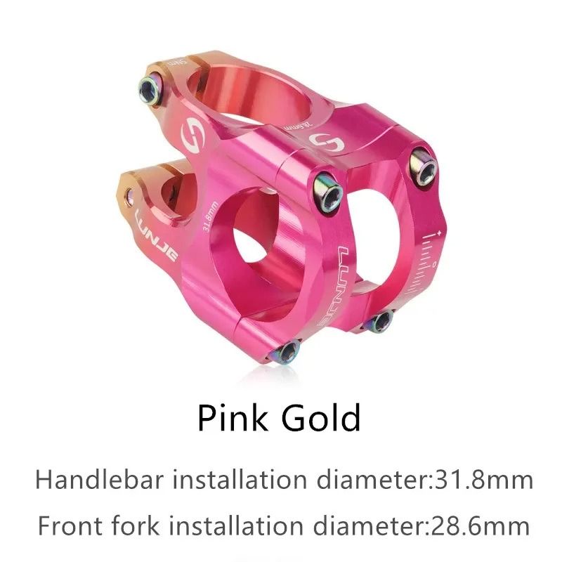 MTB Road Bike CNC Stem 318 Mm High Strength Riser 15