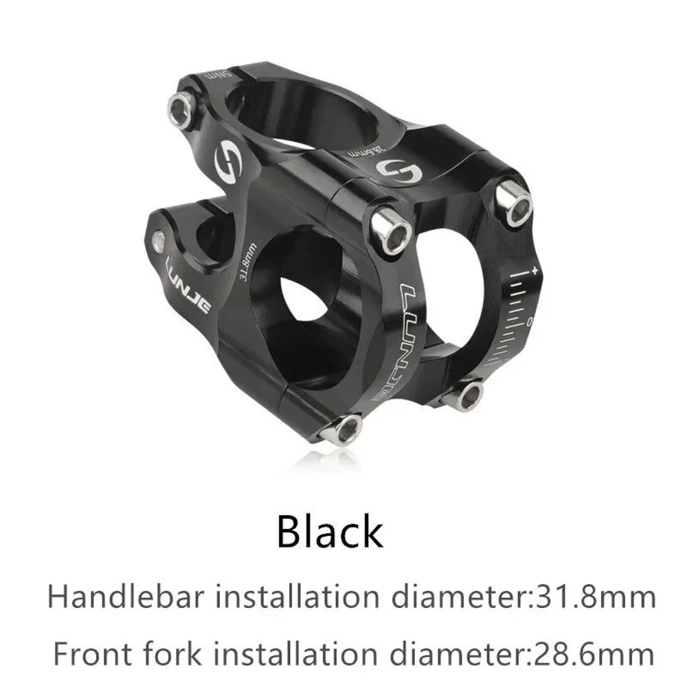 MTB Road Bike CNC Stem 318 Mm High Strength Riser 7