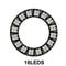 WS2812B Addressable RGB LED Pixel Ring Kit 11